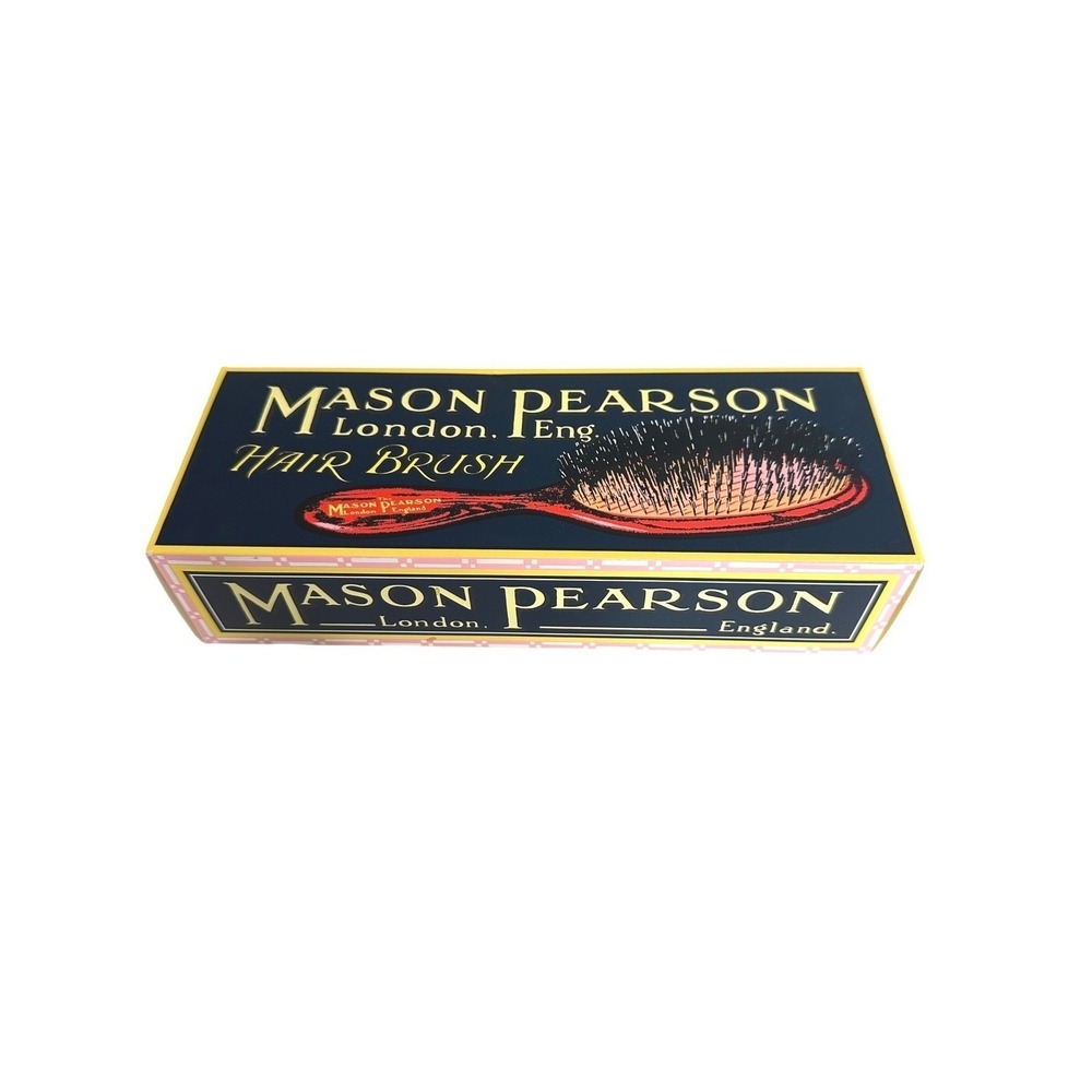 Mason Pearson Unisex Dark Ruby Handy Bristle & Nylon Hair Brush BN3 BNIB